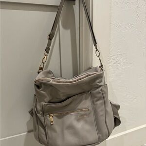 Fawn Design Gray Diaper Bag